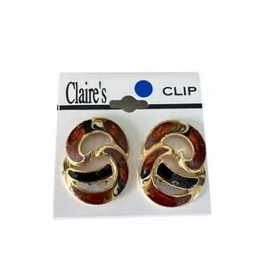 90s vintage dead stock Claire’s clip on earrings